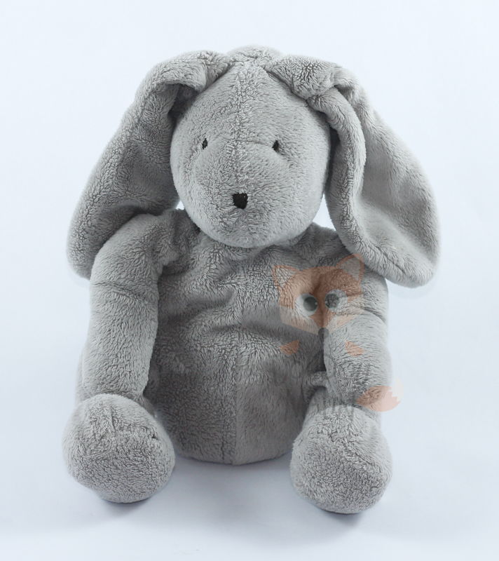 Dpam soft toy grey rabbit 